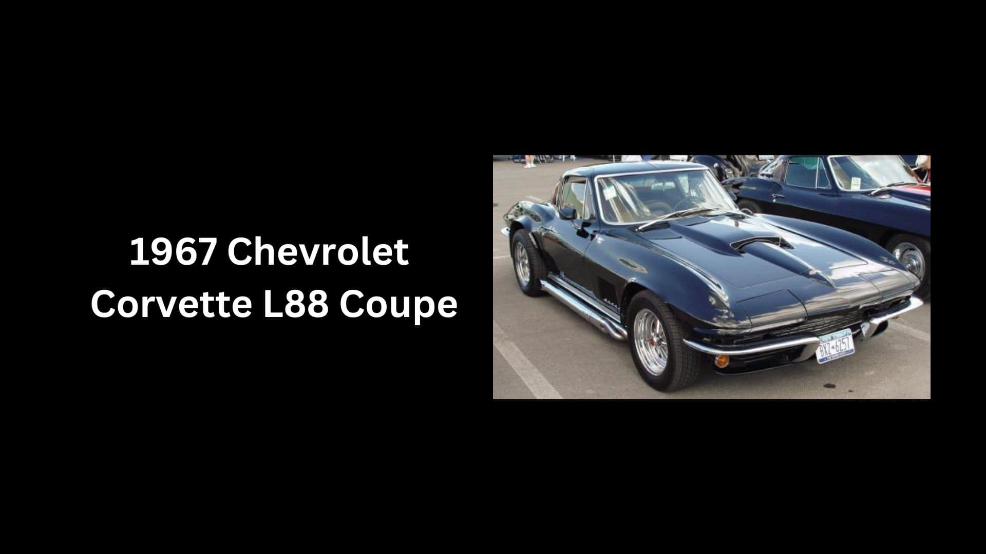 1967 Chevrolet Corvette L88 Coupe