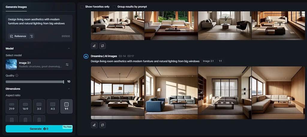 AI image generator