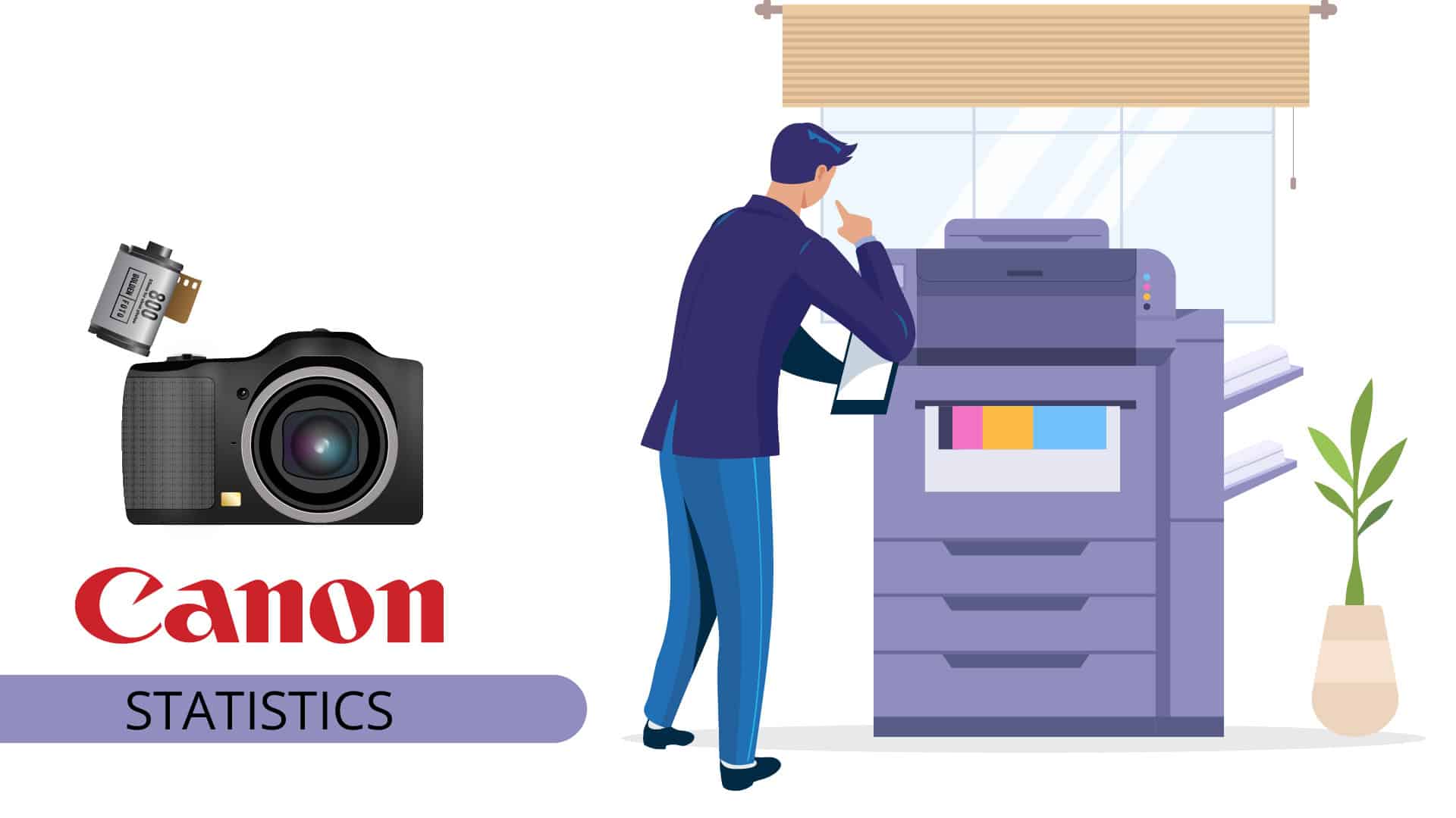 Canon Statistics By Revenue, Products, Market Size and Facts