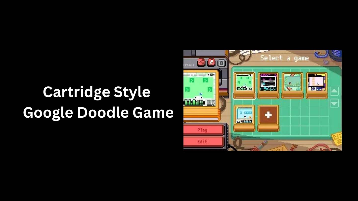 Cartridge Style Google Doodle Game