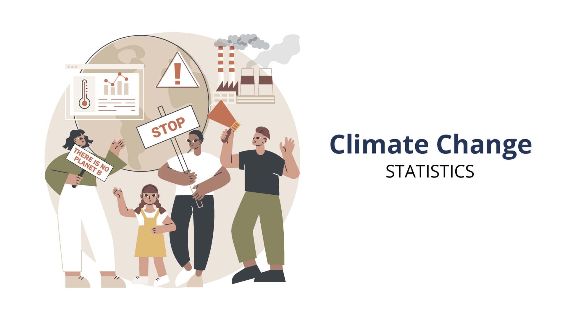 Climate Change Statistics By Global Cumulative Sea Level Rise, Renewable Energy, Adaption and Warning