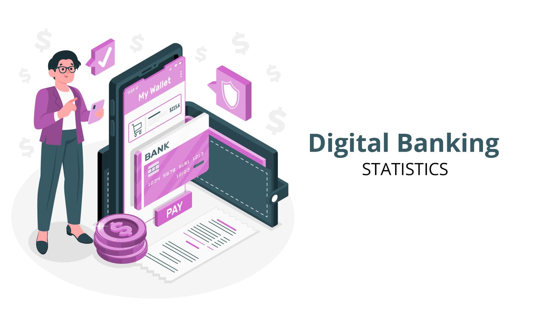 Digital Banking Statistics By User, Total Funding, Net Interest Income and Facts