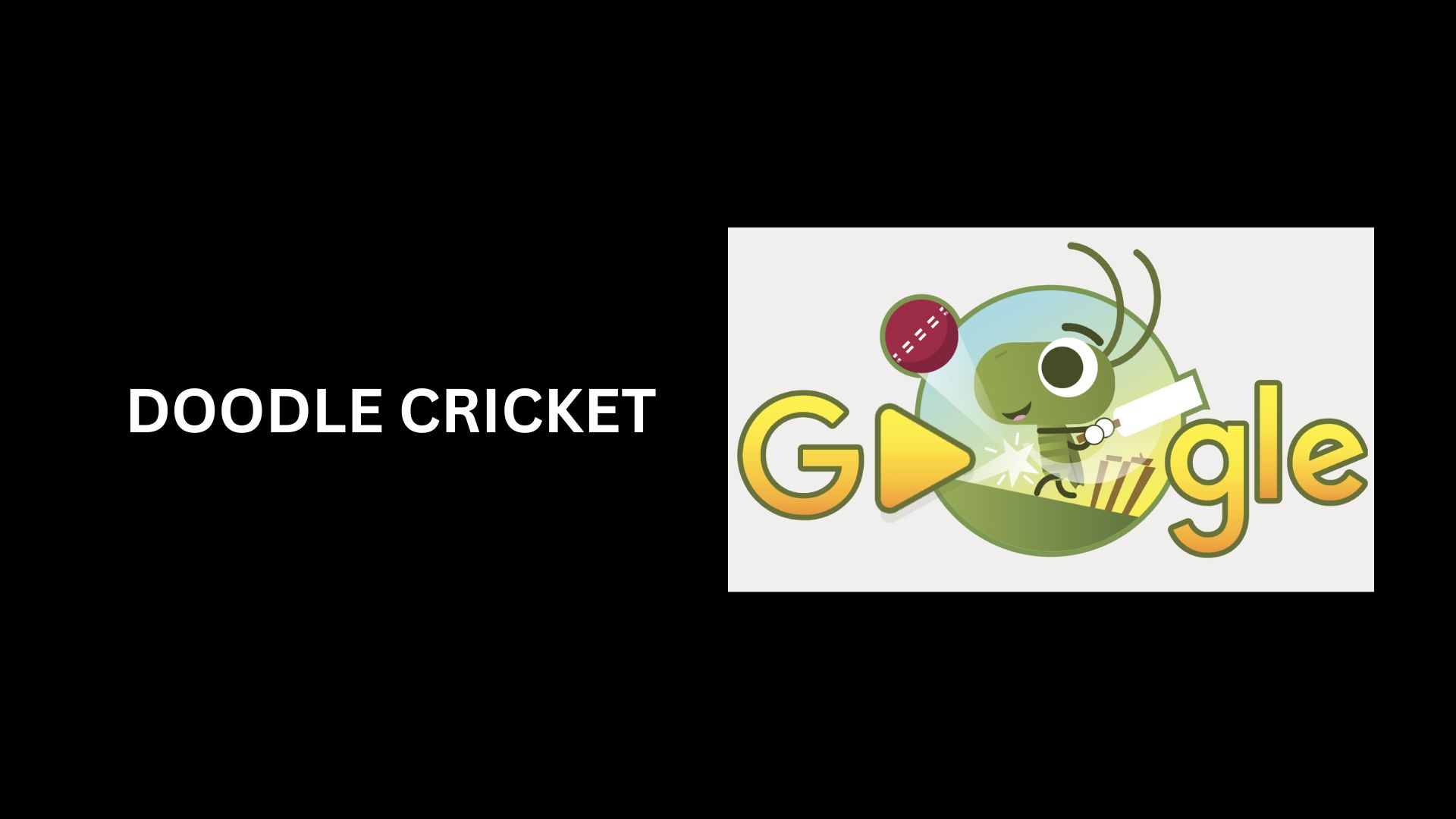 Doodle Cricket