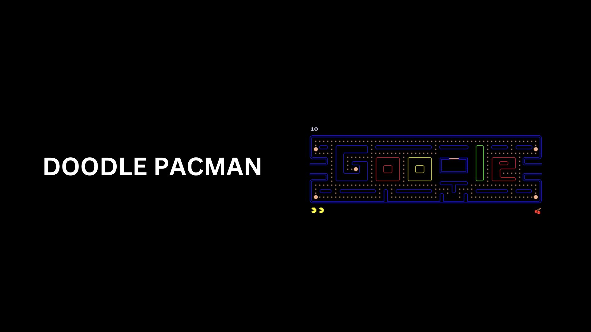 Doodle PacMan