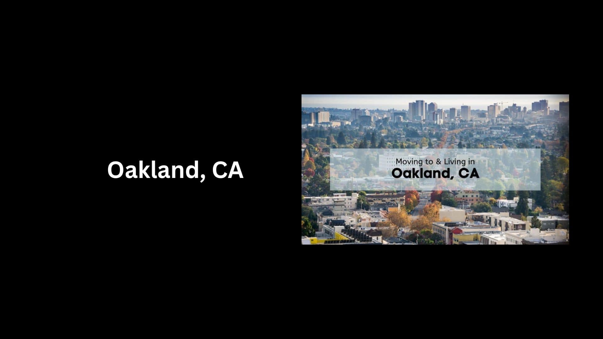 Oakland, CA