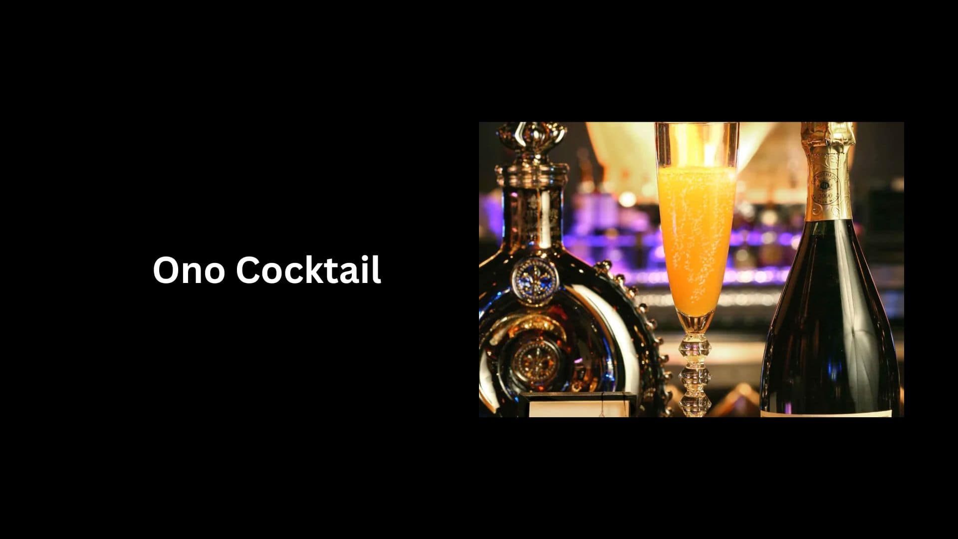 Ono Cocktail