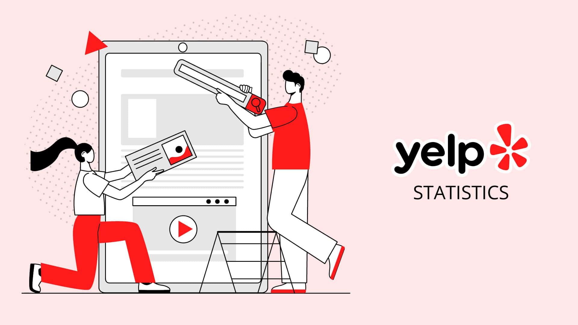 Yelp Statistics By Demographics, Stock, Revenue, Purchase Behavior And User Engagement