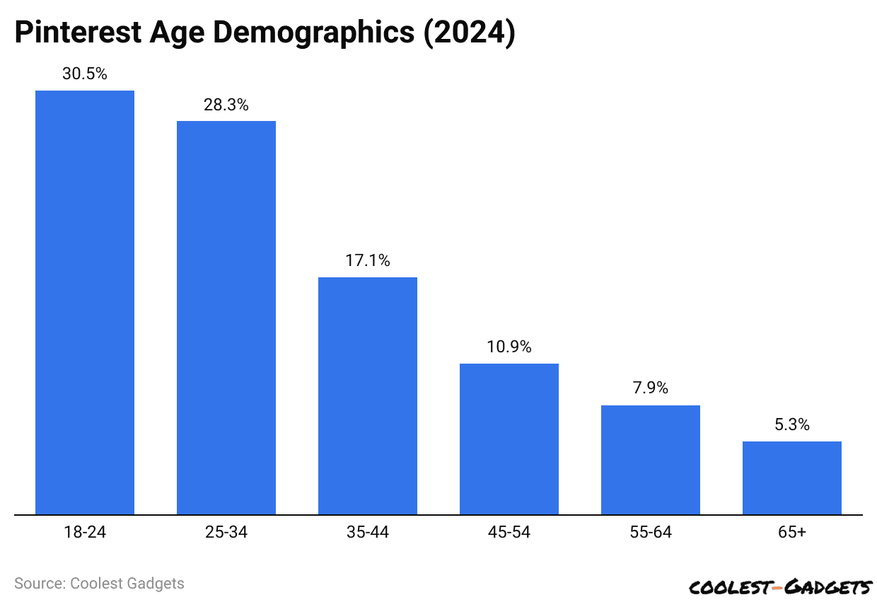Pinterest Age Demographics (2024)