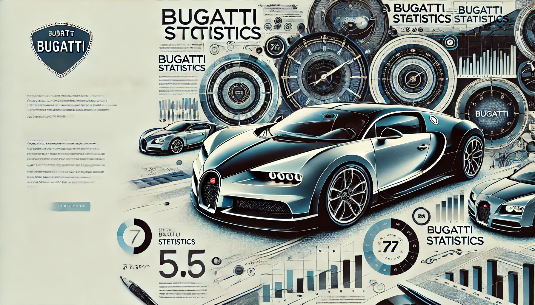 Bugatti Statistics By Sales, Fuel, CO2 Emission and Facts