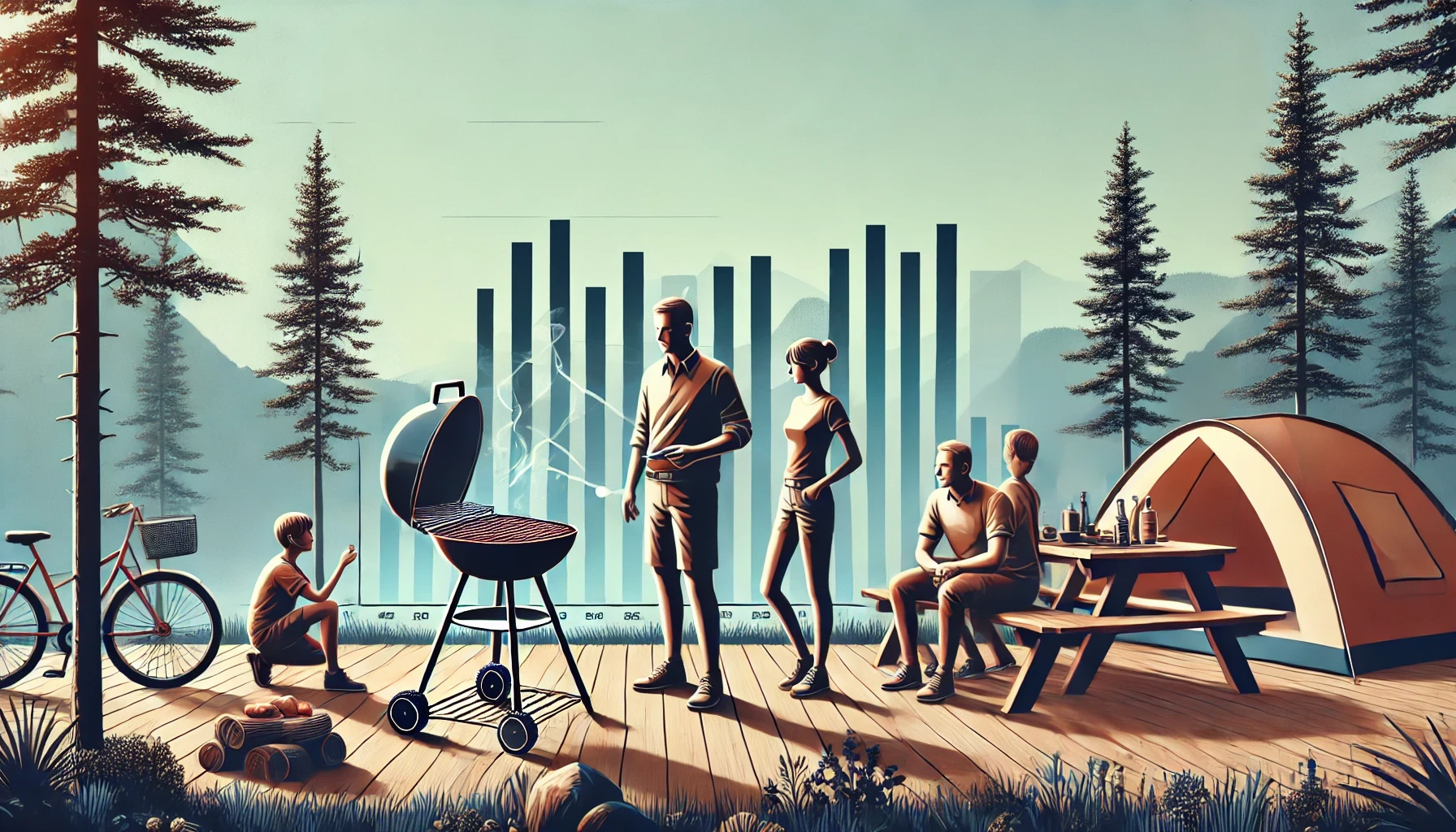 Camping Grill Statistics By Usage, Country and Market Size
