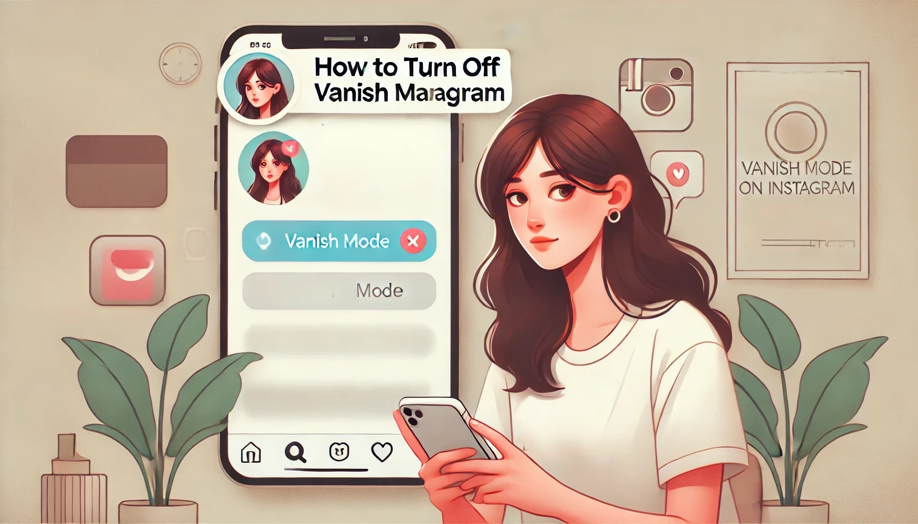 How to Turn Off Vanish Mode on Instagram?