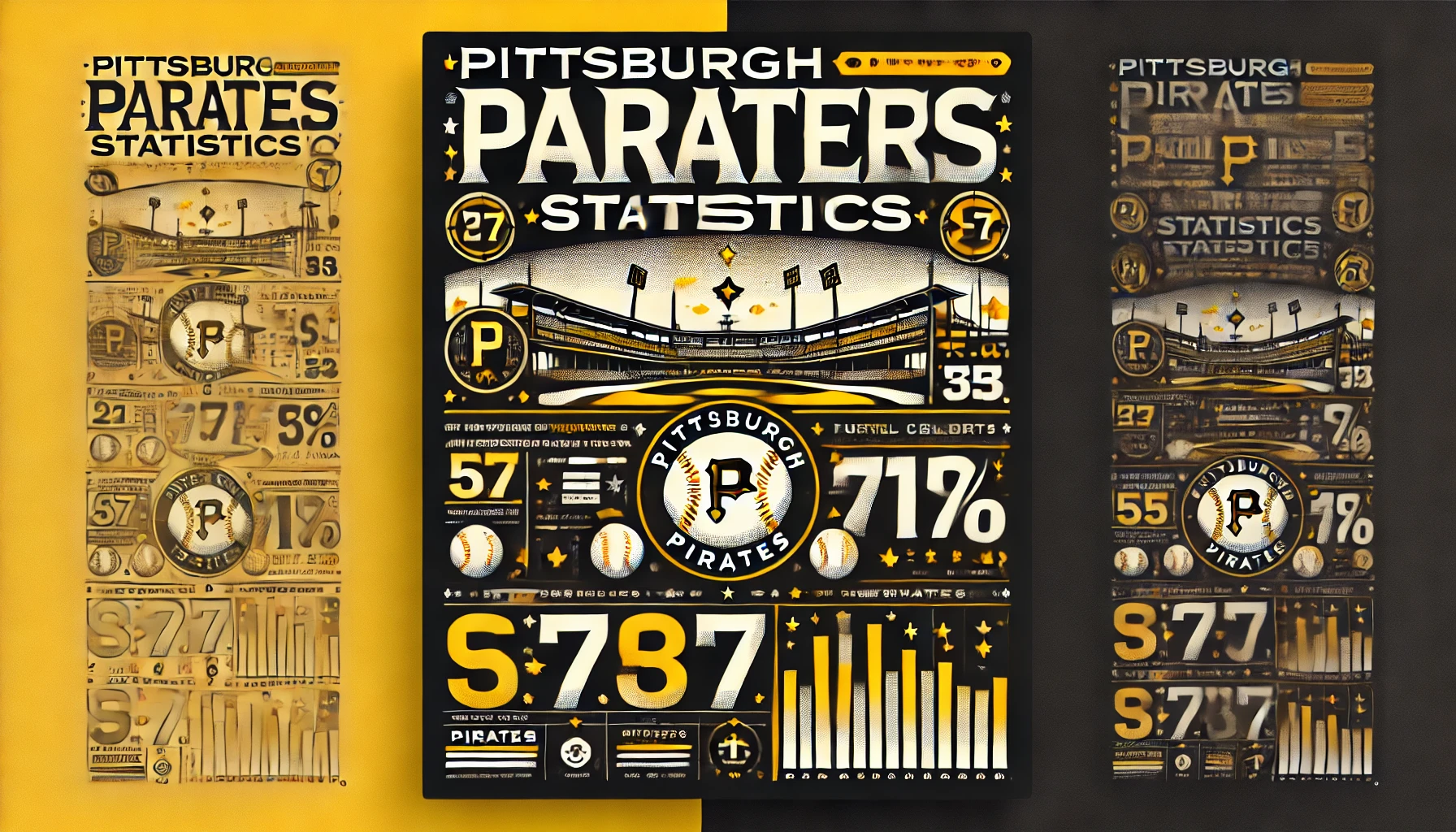 Pittsburgh Pirates Statistics By Batting, Pitching, Fielding, Stolen Bases and Facts