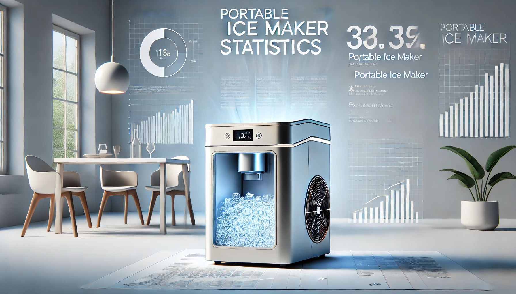 Portable Ice Maker Statistics By Type, Application, Geography and Shipment