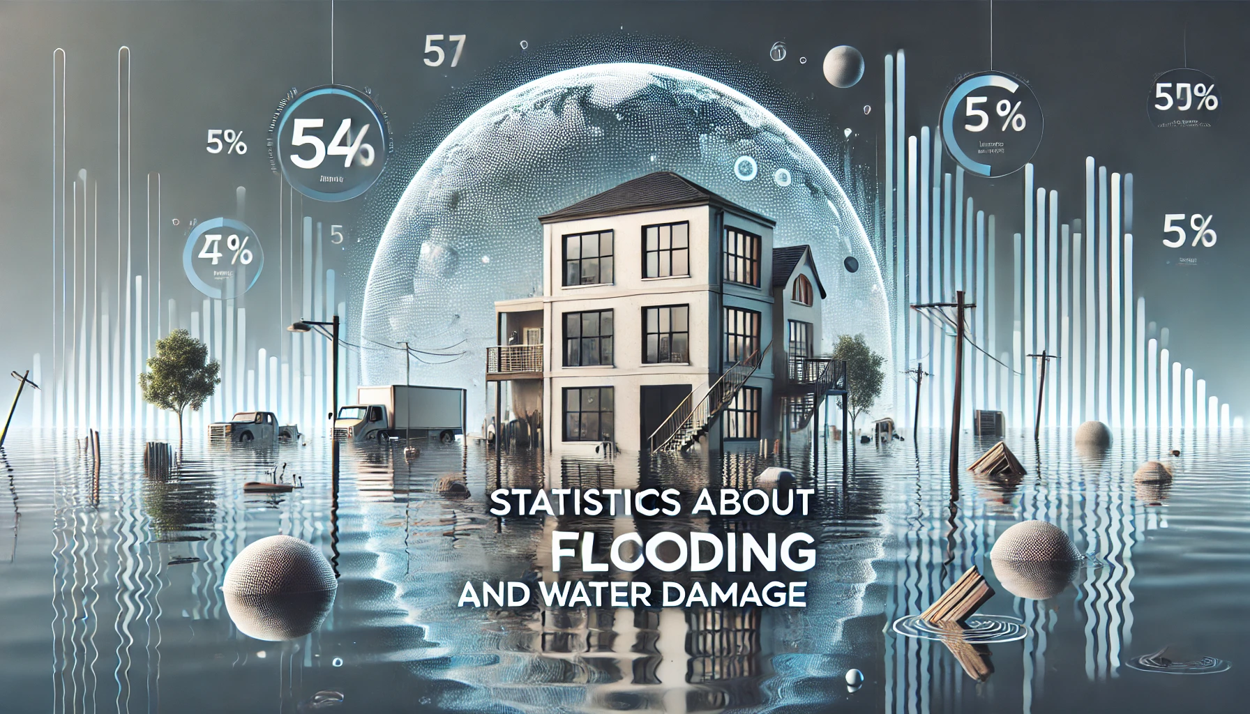 Statistics About Flooding And Water Damage in The USA By Economic Losses, Area of Home, Facts And Data